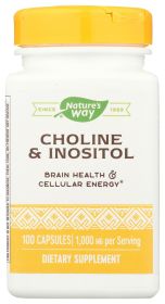 NATURES WAY: Choline & Inositol, 100 cp