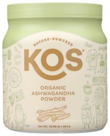 KOS: Organic Ashwagandha Powder, 12.84 oz