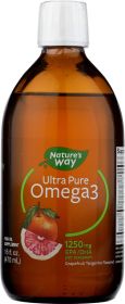 NATURES WAY: Omega 3 Ultra Grpfrt Tngr, 16 fo