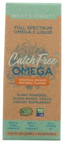 WILEYS FINEST: Liquid Full Spectrum Catch Free Omega, 4.23 oz