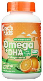 DOCTORS BEST: Kids Omega And Dha Gummy, 90 ea