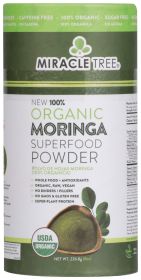 MIRACLE TREE: Tea Moringa Powder Canister, 8 oz