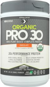 DESIGNER PROTEIN WHEY: Pro30 Plant Choc Org, 1.29 lb