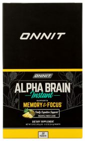 ONNIT: Brain 30Pkt Pineapple, 30 bx