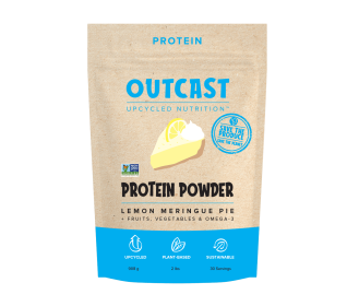 OUTCAST FOODS: Plant Protein Lemon, 908 gm