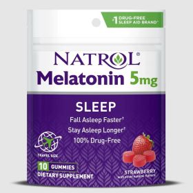 NATROL: Melatonin Gummy 5mg, 10 pc