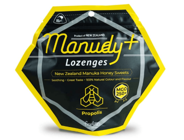 MANUDY: Manuka Honey Sweets Lozenges Propolis, 1 bg