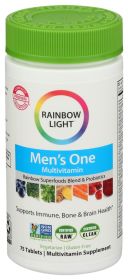 RAINBOW LIGHT: Mens One Multivitamin, 75 pc