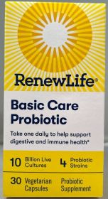 RENEW LIFE: Probiotic Basic Care, 30 VC