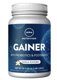 MRM: Protn Gainer Van All Nat, 3.3 lb