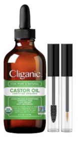 CLIGANIC: Oil Castor, 4 fo