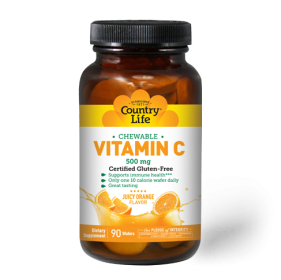 COUNTRY LIFE: Wafer Vitamin C 500Mg, 90 tb